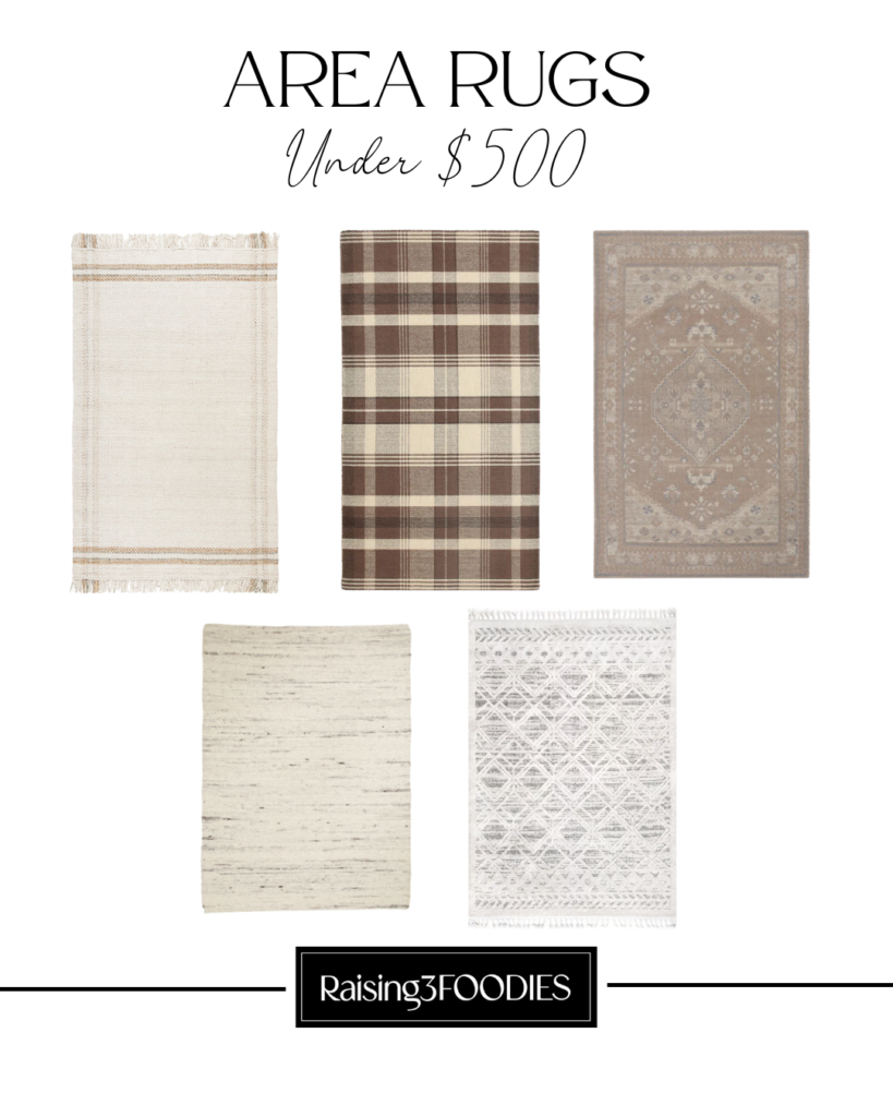 area rugs under $500