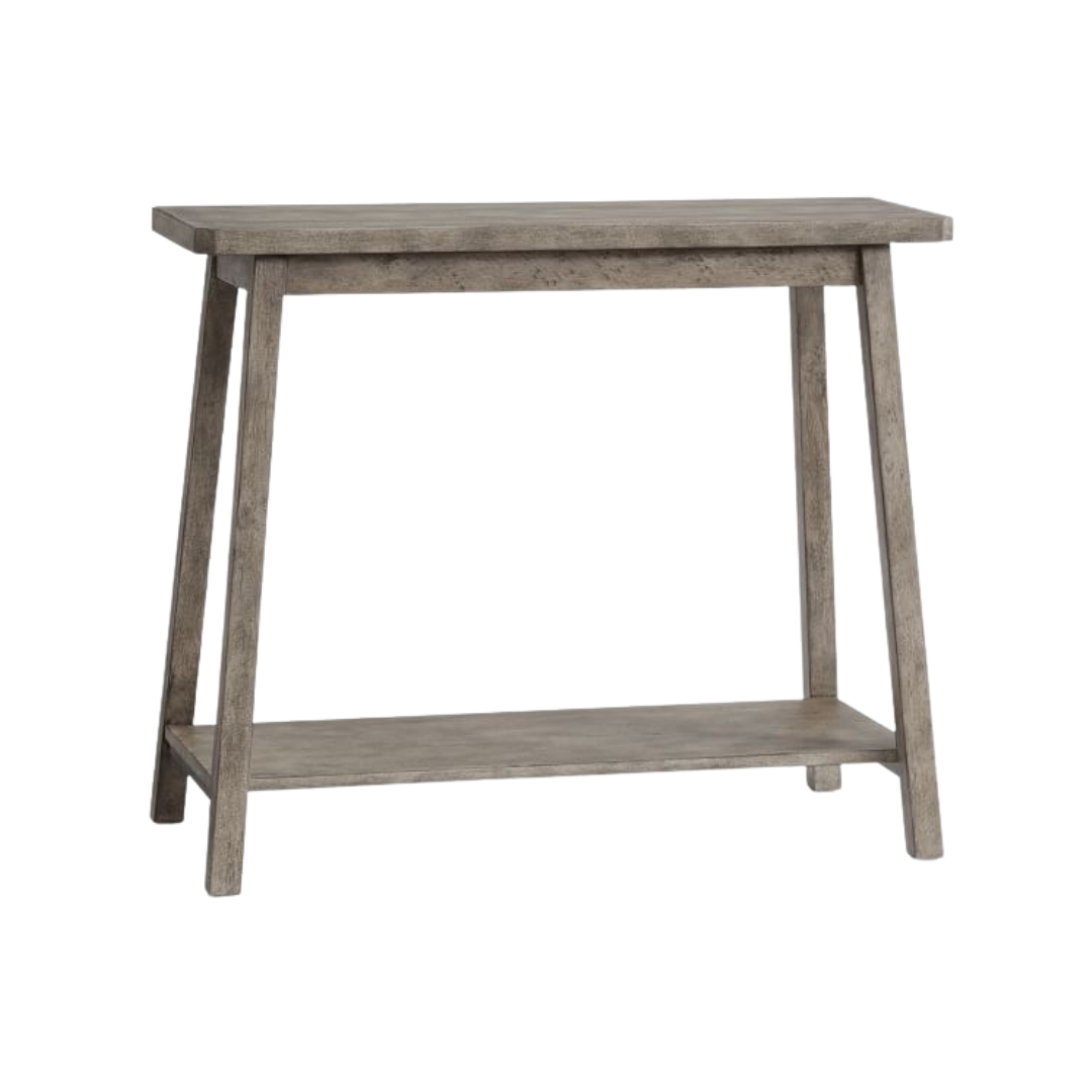 Light Wood Console Table - Raising 3 Foodies