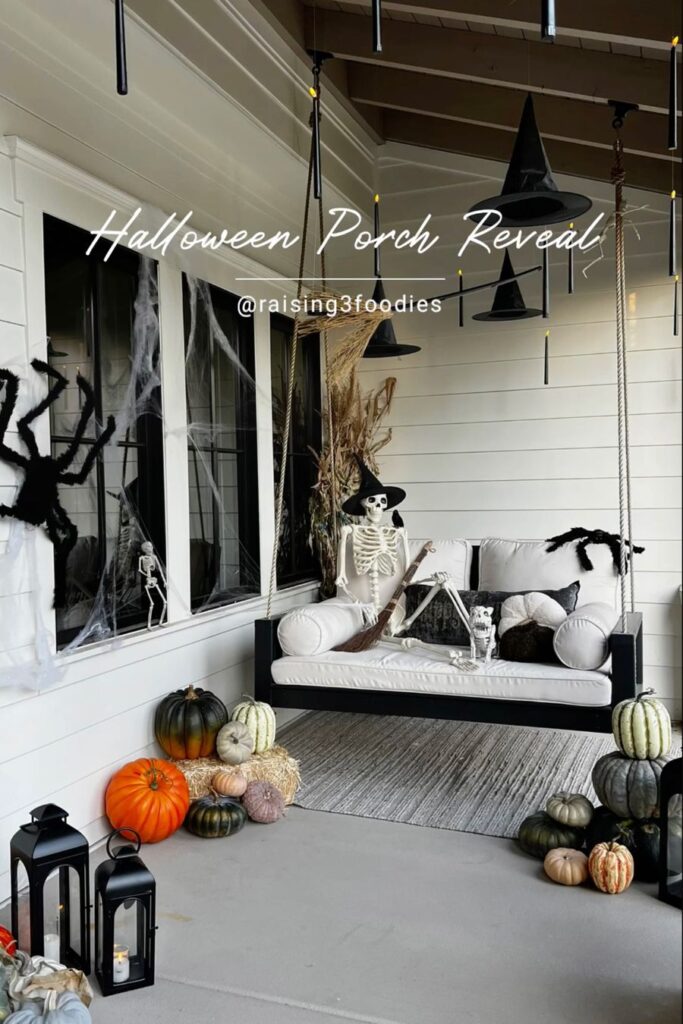 Adding Spooky Touches to Your Fall Front Porch